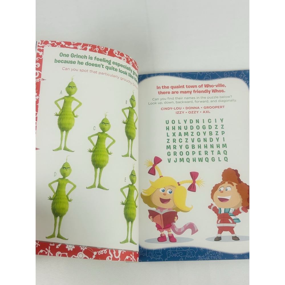 Dr. Seuss The Grinch A Wonderfully Awful Sticker Book 500 Stickers Christmas NEW - Picture 6 of 12